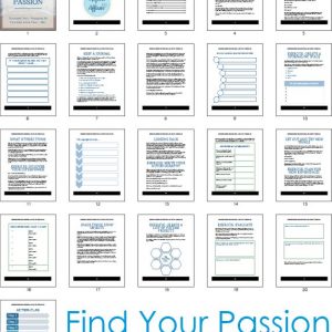 This How to Determine Your Passion in Life Workbook and Action Guide is designed to help you discover your passions and purpose.